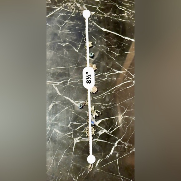 3/$15 - Silver-Tone Charm Anklet/Bracelet - Picture 3 of 7